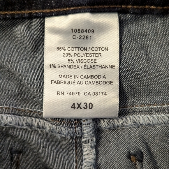 Santana Straight Leg Tummy Control Jeans - Picture 5 of 6